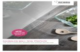 RAUWALON WALL SEAL PROFILES - Rehau Group · RAUWALON WALL SEAL PROFILES Product overview system Shape/ Previous Description Available in Shape line name name solid/ decorative design