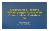 Diagnosing & Treating Working-Aged Adults With Chronic … · Diagnosing & Treating Working-Aged Adults With Chronic Musculoskeletal Pain Paul C. Coelho, MD Board Certified PM&R Subspecialty