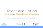 Talent Acquisition - Fond du Lac Talent Acquisition Innovative Recruitment strategies. Unemployment