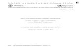 ALINORM 10/33/22 JOINT FAO/WHO FOOD …E ALINORM 10/33/22 JOINT FAO/WHO FOOD STANDARDS PROGRAMME CODEX ALIMENTARIUS COMMISSION Thirty-third Session Geneva, Switzerland, 5 - 9 July
