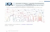 Smart Cities : quels business models · 4 Institut G9+ Paris, 20 novembre 2017 Synthèse Bernard Soulez Paris, le 5 Décembre 2017 – "Smart Cities : quels business models ? Finançons