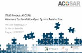 ITEA3 Project: ACOSAR Advanced Co-Simulation Open System ... · ACI integrates real-time systems and simulation environments ACI … Advanced Co-Simulation Interface ACU … Advanced