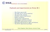 Payloads and experiments on Foton M-1eea.spaceflight.esa.int/attachments/retrievablecapsules/ID58cab33f07bac.pdf · Payloads and experiments on Foton M-1 ... • Installed on the
