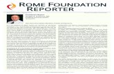 ROME FOUNDATION REPORTER · PDF file 2019-05-13 · abdominal pain, chronic constipation, refractory heartburn and functional dyspepsia. Treatments include both pharmacological (GI