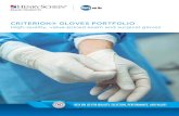 CRITERION® GLOVES PORTFOLIO...gloves from Henry Schein’s Criterion® portfolio. With a wide range of options to suit all of your medical and surgical needs, Criterion® gloves deliver