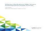 VMware Workspace ONE Access Administration Guide (Cloud ... · The VMware Workspace ONE Access ™ console provides you with a centralized management console with which you can manage