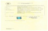  · ISTANBUL on October 10, 2016. This Certificate is Octobe 9, 2021 RINA Services s.p.A. Volkan Celik This certificate consists of this sheet plus an attachement RINA Services s.p.A.