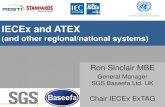 IECEx and ATEXIECEx and ATEX (and other regional/national systems) Ron Sinclair MBE General Manager SGS Baseefa Ltd. UK Chair IECEx ExTAG ATEX – European Community Directive 94/9/EC