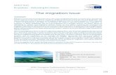 The migration issue - What Europe does for me · The migration issue . 3 . migration, and is complementary to EU foreign policy and development cooperation. It is based on common