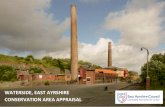 WATERSIDE, EAST AYRSHIRE CONSERVATION AREA APPRAISAL · PDF file WATERSIDE, AYRSHIRE CONSERVATION AREA APPRAISAL . 2018 . ... Waterside is located in the Doon Valley, approximately
