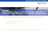 2020 MASTER BUILDERS-BANKWEST HOUSING EXCELLENCE AWARDS · The Master Builders-Bankwest Housing Excellence Awards are the most prestigious Awards open to residential builders in WA.