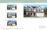 ELEVATION OPTIONS THE HARRISON - Silverthorne Homes...ELEVATION OPTIONS THE HARRISON Silverthorne Homes, LLC reserves the right in its sole discretion, to make changes, and/or modifications