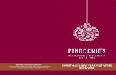Christmas & New Year Festivities - Pinocchio's Restaurant · PDF file Christmas & New Year Festivities 2019/2020 Pinocchio’s Ristorante and Pizzeria 34 Chorley Road, Walton-le-Dale,