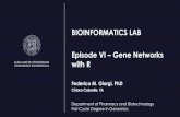 BIOINFORMATICS LAB Episode VI Gene Networks with R · BIOINFORMATICS LAB Episode VI ... X3 Level. 20/80 Transcriptional Regulation DNA. 21/80 Transcriptional Regulation Gene 1 Gene
