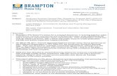 M K P BRAMPTON · PDF file 2014-06-20 · ....M K P BRAMPTON City Report Council brampton.ca . llOWGr LltV Tne Corporation of the City of Brampton . Date: July 29,2011 BRAMPTA°N «Y«««.