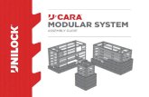 MODULAR SYSTEM...u-cara modular frame u-cara modular frame counter top counter top u-cara fascia panel u-cara fascia panel optional: 1/4 - 3/16" anchor bolt optional: 1/4 - 3/16" anchor