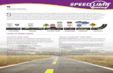 SPEED LIMIT - Safety€¦ · TYPES OF SPEED LIMITS STATUTORY SPEED LIMITS Statutory speed limits are established by State legislatures for specific types of roads (e.g., Interstates,