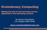 Evolutionary Computing (revised July 2009)blogs.dailynews.com/click/files/import/29815-Evolutionary_Computin… · ⇒ Apple iTunes, iLife, iWork ⇒ Mac OS X (based on open-source