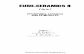 EURO-CERAMICS II - GBV · 2008-02-15 · EURO-CERAMICS II Volume 2 STRUCTURAL CERAMICS AND COMPOSITES Edited by G. Ziegler ... High Performance Silicon Nitride Ceramics by Homogeneous