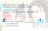 Overview of New Therapies for Ovarian Cancer & Prostate Cancer · Overview of New Therapies for Ovarian Cancer & Prostate Cancer Prostate and Ovarian cancer Big picture changes in