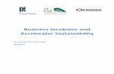 Business Incubator and Accelerator Sustainability · Business Incubator and Accelerator Sustainability Thea Chase and Julian Webb May 2018. Contents 1 Background ..... 4 2 Context