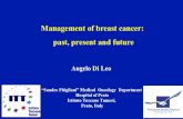 Management of breast cancer: past, present and future · Early breast cancer (EBC) patients (N = 80) breast surgery serum samples 1H-NMR-based metabolomic spectra* Metastatic breast
