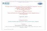 Inauguration of Poornima University IEEE Computer …...Inauguration of PU IEEE CS Student Branch Chapter & Technical Seminars- 15th April 2017 Report (Chapter Code: SBC1014C) Poornima