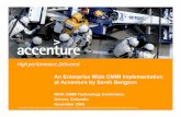 An Enterprise Wide CMMI Implementation at Accenture by Sarah … · 2017-05-19 · outsourcing company. Committed to delivering innovation, Accenture collaborates with its clients