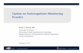 15 SMOCK Update on Anticoagulants Monitoring Practicearup.utah.edu/media/smock-updateAnticoagulantsMonitoring... · 2017-04-03 · Update on Anticoagulants Monitoring Practice February