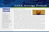 President’s Message · 2018-01-03 · International Association for Energy Economics p.2 First Quarter 2018 President’s Message (continued from page 1) NEWSLETTER DISCLAIMER IAEE