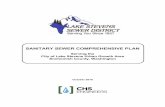 SANITARY SEWER COMPREHENSIVE PLAN...Sanitary Sewer Comprehensive Plan iii October, 2016 Lake Stevens Sewer District CHS Engineers, LLC PROJECTED WASTEWATER LOADINGS..... 4-19 DESIGN