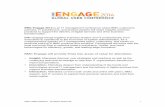 BMC Engage will provide three key areas of value for attendees€¦ · delivers a modern user experience, including support for voice input, crowd-sourced answers, and geo-location-based