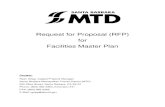 Request for Proposal (RFP) for Facilities Master Plan · Facilities Master Plan RFP Solicitation Instructions Santa Barbara MTD Page 3 of 6 Issued October 1, 2018 2.2 BIDDER-PREPARED