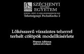 PowerPoint bemutató - Széchenyi István University · 2019-08-02 · Lökésszerú vízszintes teherrel terhelt cölöpök modellkísérlete 2016. ÓSZ INTÉZMÉNYI FORDULÓ TMDK