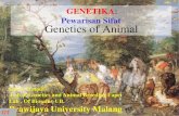GENETIKA: Pewarisan Sifat Genetics of Animalgatotciptadi.lecture.ub.ac.id/files/2012/09/2012-klh-1... · 2012-09-07 · 1 Pembukaan: Sejarah dan Perkemb. Genetika, HK Mendel : Pewarisan