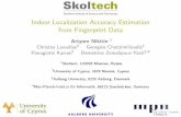 Indoor Localization Accuracy Estimation from Fingerprint Datadzeina/talks/mdm17-acces-presentation.pdf · Indoor Localization Accuracy Estimation from Fingerprint Data ... 1Skoltech,
