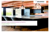 SIOUX FALLS KITCHEN & BATH - Rehau Group...Long a designer with Sioux Falls Kitchen & Bath who manufactured the cabinets explains, “Many of our customers are going for the sleek,