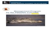 Management Program for the Saltwater Crocodile … · Web viewThe Management Program for the Saltwater Crocodile in the Northern Territory of Australia, 2012-2014 Approved by the
