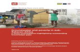 Groundwater and poverty in sub- Saharan Africa€¦ · Groundwater and poverty in sub-Saharan Africa a short investigation highlighting outstanding knowledge gaps Edited by Prof.