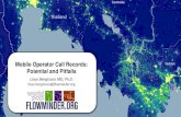 Mobile Operator Call Records: Potential and Pitfalls - Linus Bengtsson.pdf · 2016-12-15 · Ncell is a mobile operator in Nepal and part of the TeliaSonera group. Analyses are based