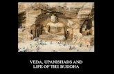 VEDA, UPANISHADS AND LIFE OF THE BUDDHA...LIFE OF THE BUDDHA. RELIGIOUS LANDSCAPE IN 600 B.C.E c. 1500 B.C.E. VEDAS - Natural Forces as Gods Indra –God of Thunder, king of the gods