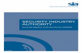 SECURITY INDUSTRY AUTHORITY - gov.uk · Chair Security Industry Authority Ian Todd Chief Executive Security Industry Authority. 4 | SIA Annual Report and Accounts 2018/19 The Security