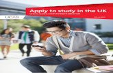 Apply to study in the UK - UCAS · the UK apply through UCAS to study for a full-time ... They’re a really easy way for your son or daughter to familiarise themselves ... scholarships
