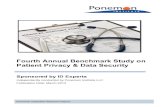 Fourth Annual Benchmark Study on Patient Privacy & Data ......percent report they have had more than five incidents. This is a decline from last year’s report when 45 percent of