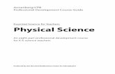 Essential Science for Teachers Physical Science · Physical Science - 3 - Introduction Featured Classrooms Session 1 Fayerweather Street School, Cambridge, Massachusetts Joanie Grisham’s