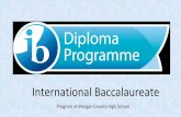 The IB learner profile is the IB mission - Morgan County School · PDF file 2019-02-27 · The IB learner profile is the IB mission statement translated into a set of learning outcomes