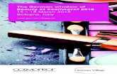 The German window of Beauty at Cosmoprof 2018 15 – 18 ... · Klapp Cosmetics GmbH Klapp-Allee 1 – 5 37235 Hessisch Lichtenau Germany +49 5602 9359-0 Booth: info@klapp-cosmetics.com