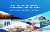Your Hyundai Lease-End Kit - Dealer.com US...Your Hyundai Lease-End Kit Just what you’ll need to close out your lease. Congratulations, you and your Hyundai are approaching another