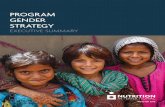 PROGRAM GENDER STRATEGY - Nutrition International · 2017-12-19 · earn, learn and grow when they have adequate nutrition. NI believes that gender equality and nutrition need to