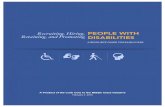 Recruiting, Hiring, PEOPLE WITH Retaining, and Promoting ... · PDF file 6 Recruiting, Hiring, Retaining, and Promoting People with Disabilities To change the economic landscape for